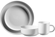 Mäser 16-dielna jedálenská súprava ALENIA, biela