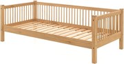 Detská posteľ z dubového dreva v prírodnej farbe 90x200 cm Forrest - Vipack