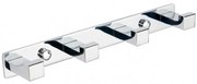 Mexen štvornásobný vešiak na uterák, chrómová - 709264-00