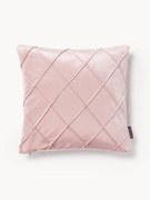 Zamatový poťah na vankúš s diamantovým vzorom Nobless