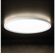 Kanlux 31516 - LED stropné svietidlo AZPO LED/22W/230V pr. 42 cm IP54 biela