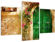 Obraz starých dverí (90x60 cm)
