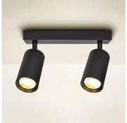 Brilagi - Bodové svietidlo SELE 2xGU10/30W/230V čierna BG0625