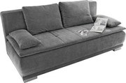 XXXLutz ROZKLADACIA POHOVKA, textil, kompozitné drevo, tmavosivá MID.YOU - Sedačky - 002220004102