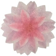 Koberec Vitaus Flowerina, ⌀ 80 cm