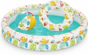 CH ZÁHRADNÝ BAZÉN FI 122 cm H20 + LOPTA + KOLESO
