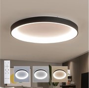 Brilagi - LED stmievateľné svietidlo FALCON II LED/108W/230V 3000-6500K priemer 80 cm čierne + diaľkové ovládanie