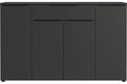 Antracitová nízka komoda 161x101 cm Mailand – Germania