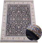 BE Koberec Anatolia Silk 66524 BLUE – modrý obdĺžnikový Rozmer: 200x290 cm
