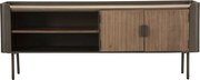 Hnedý TV stolík z jedlového dreva 150x58 cm Toronto – Mauro Ferretti