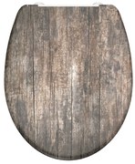 Schütte WC sedadlo z duroplastu (vzhľad dreva)  (100335933)