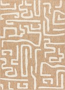 Dywany Łuszczów, Kusový koberec Spark 0711A beige/cream, 80x150, béžová, chodba / predsieň