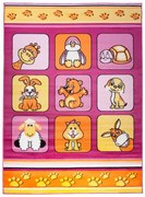 Koberec KINDER H059B fuksia CFW