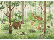 Fototapeta XXL Forest Kids 360 x 254 cm, 4 diely