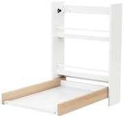 Závesný a sklopný prebaľovací pult