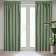 ZÁVES NA PÁSKE RITA 140X270 CM OLIVOVÁ