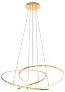 Zuma Line MD7360-1A-3GT - LED Luster na lanku CHOLET LED/56W/230V zlatá