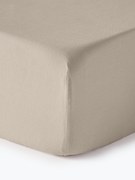 Elastická plachta na kontinentálnu posteľ z vypratého ľanu Airy