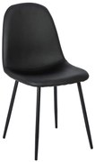 Súprava 2 čiernych jedálenských stoličiek Bonami Essentials Lissy