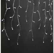 Nedis CLLC180C - LED vianočný záves 180xLED, 7 funkcií, 10,9m, IP44, studená bie