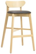 DIMMY L BAR DREVENÁ STOLIČKA S PODSEDÁKOM DIMMY L BAR