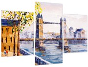 Obraz - Maľba mesta (90x60 cm)