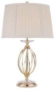 Elstead AG-TL-POL-BRASS - Stolná lampa AEGEAN 1xE27/60W/230V zlatá