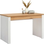 XXXLutz TOALETNÝ STOLÍK, biela, farba duba, 120/76,5/60 cm Landscape - Toaletné stolíky - 001803069111
