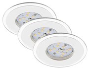Briloner 7197-036-SADA 3x LED Stmievateľné kúpeľňové svietidlo LED/4,5W/230V IP44