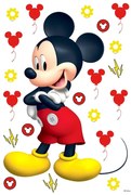 Samolepiaca dekorácia Mickey Mouse 42,5 x 65 cm