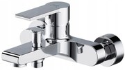 Cersanit Verso, nástenná sprchová-vaňová batéria, chrómová, S951-402