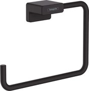 Hansgrohe AddStoris, kruh na uterák, matná čierna, HAN-41754670