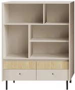 Komoda Malta MA4 2S béžová /dub