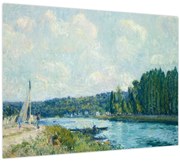 Obraz - Alfred Sisley, The Banks of the Oise, reprodukcia (70x50 cm)