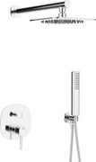 Laveo Sprchový komplet Pola + BOX s podomietkovou batériou - BAP_001P, chróm