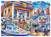 Detské puzzle Polícia 240 dielikov Aga4Kids MR1467