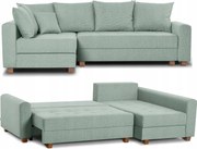 Rozkladací Rohovník Revo Konsimo Rohovka S Funkciou Spania Nádoba Mätová