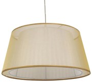 Luster na lanku CHARLIE 1xE27/60W/230V béžová