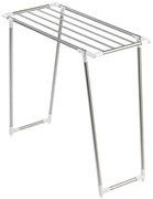 WENKO 3774020100 - Sušiak na bielizeň PROFI SINGLE 87x79 cm nerez/strieborná/biela