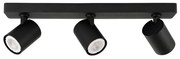 ITALUX SPL-2071-3-MB-BL - Bodové svietidlo LUMSI 3xGU10/35W/230V čierna