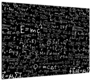 Obraz - Matematika (70x50 cm)