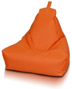 Kreslo Keiko M Polyester – moderné a pohodlné kreslo na čítanie, relax aj hranie Farba: NC9 - oranžový