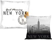 Obliečka na vankúš dekoračná New York 40x40cm TiaHome