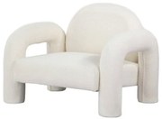 Kreslo SEDIA béžové TEDDY BOUCLÉ 741692