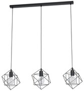 Eglo 43361 - Luster na lanku STRAITON 3xE27/60W/230V