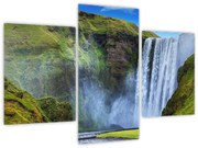 Obraz - Vodopád Seljalandsfoss (90x60 cm)