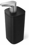 Simplehuman Dávkovač mydla s pumpičkou 295 ml, čierna