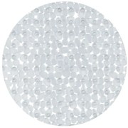 Spirella Protišmyková okrúhla podložka do sprchy RIVERSTONE, číra, 57 cm