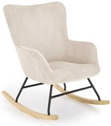 Hojdacie kreslo Elijah II, krémová