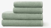 Goldea bavlnený froté uterák / osuška soft bez bordúry – šalviový 50 x 100 cm